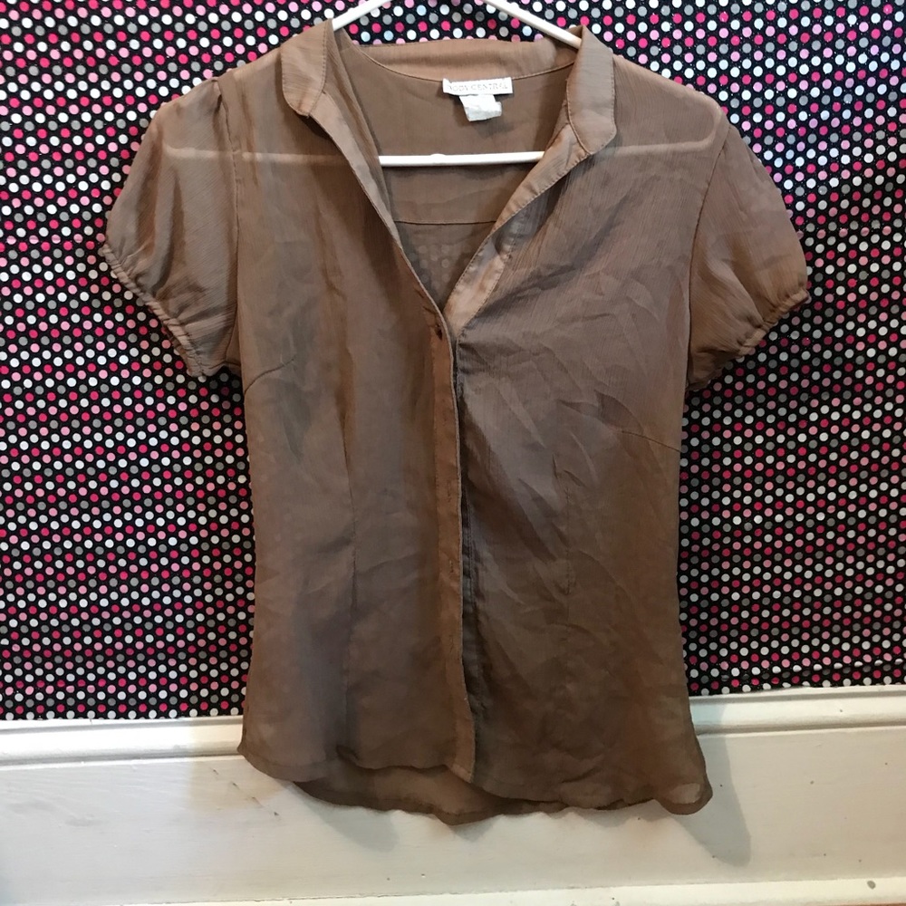 Body central button up shirt